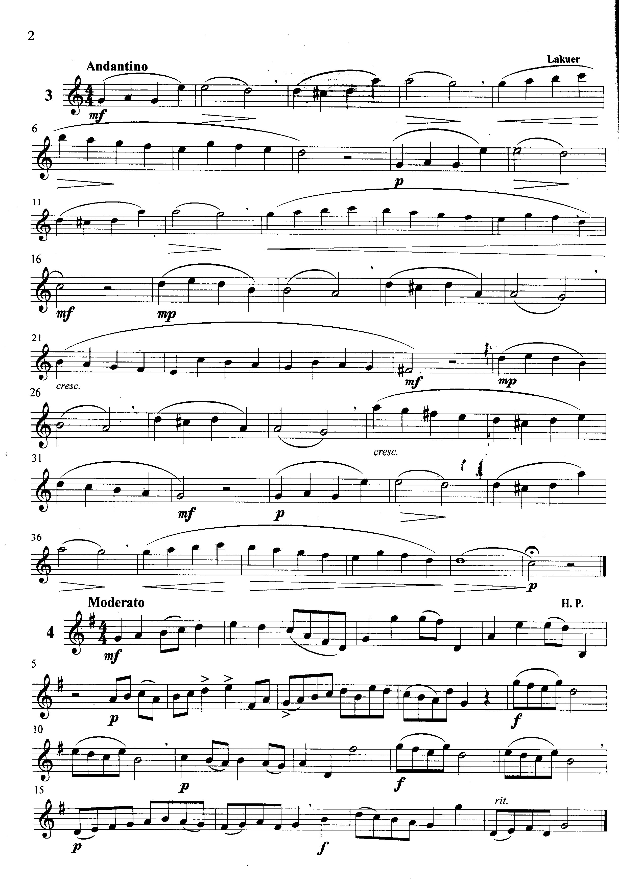 萨克斯管练习曲第100—002页