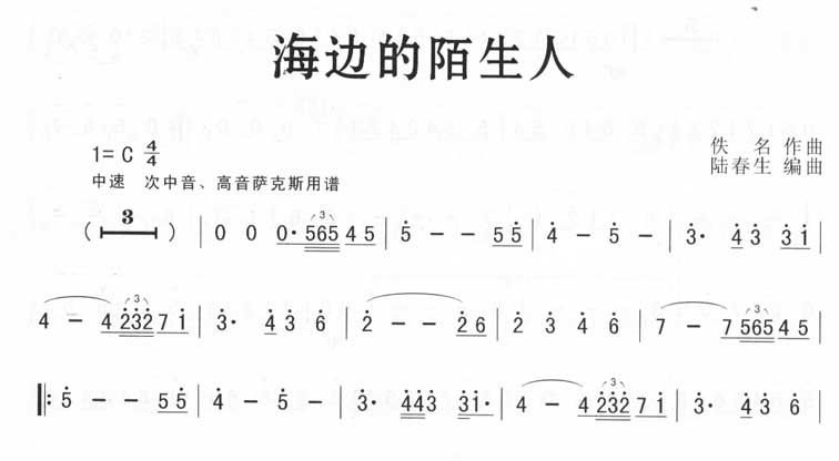 海边的陌生人