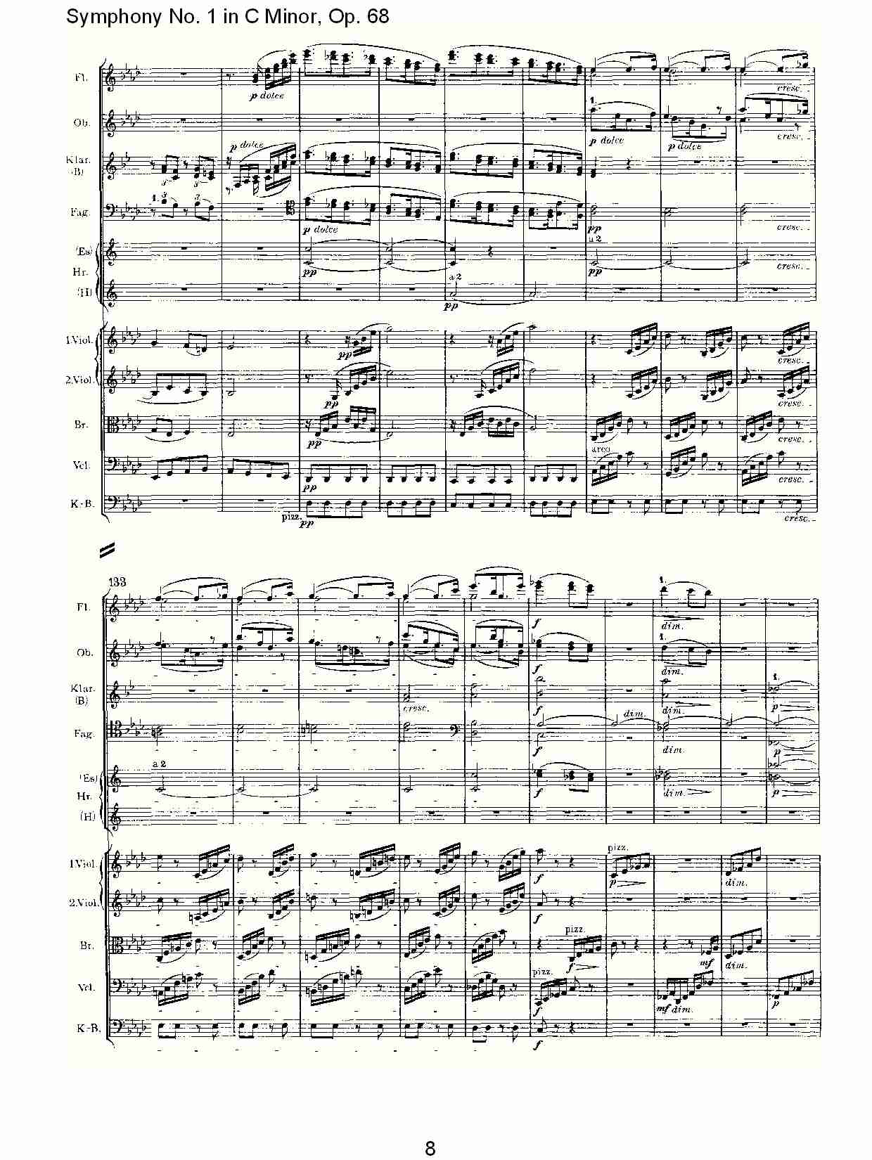 C小调第一交响曲, Op.68 第三乐章（二）.