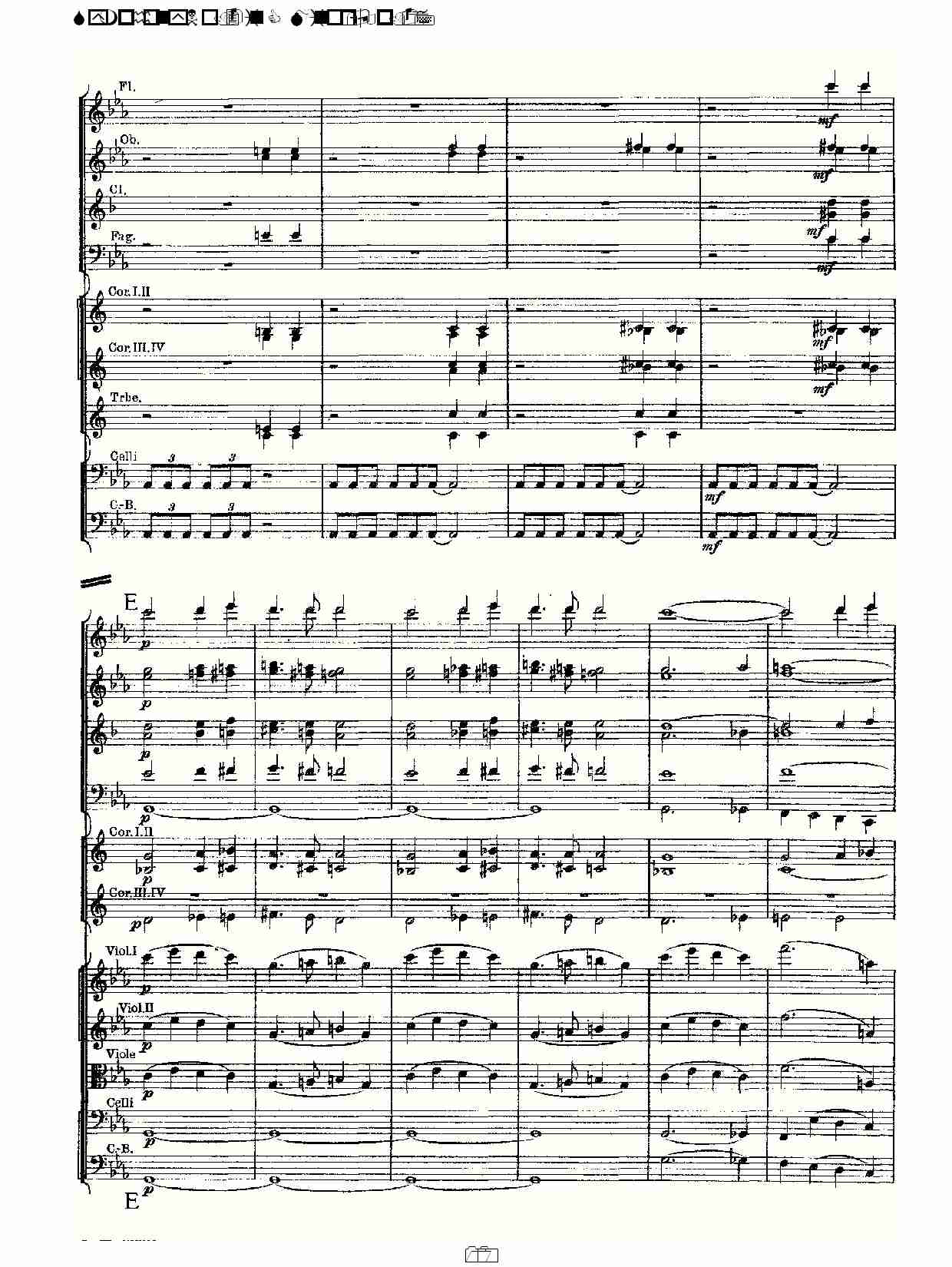 C小调第二交响曲, Op.17第二乐章（二）