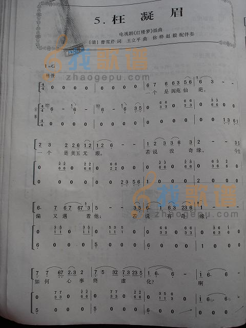 枉凝眉