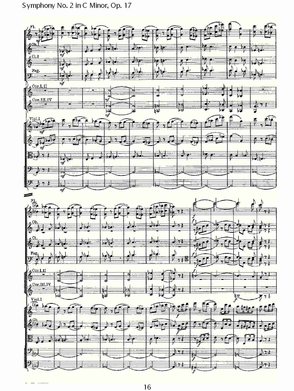 C小调第二交响曲, Op.17第四乐章（四）