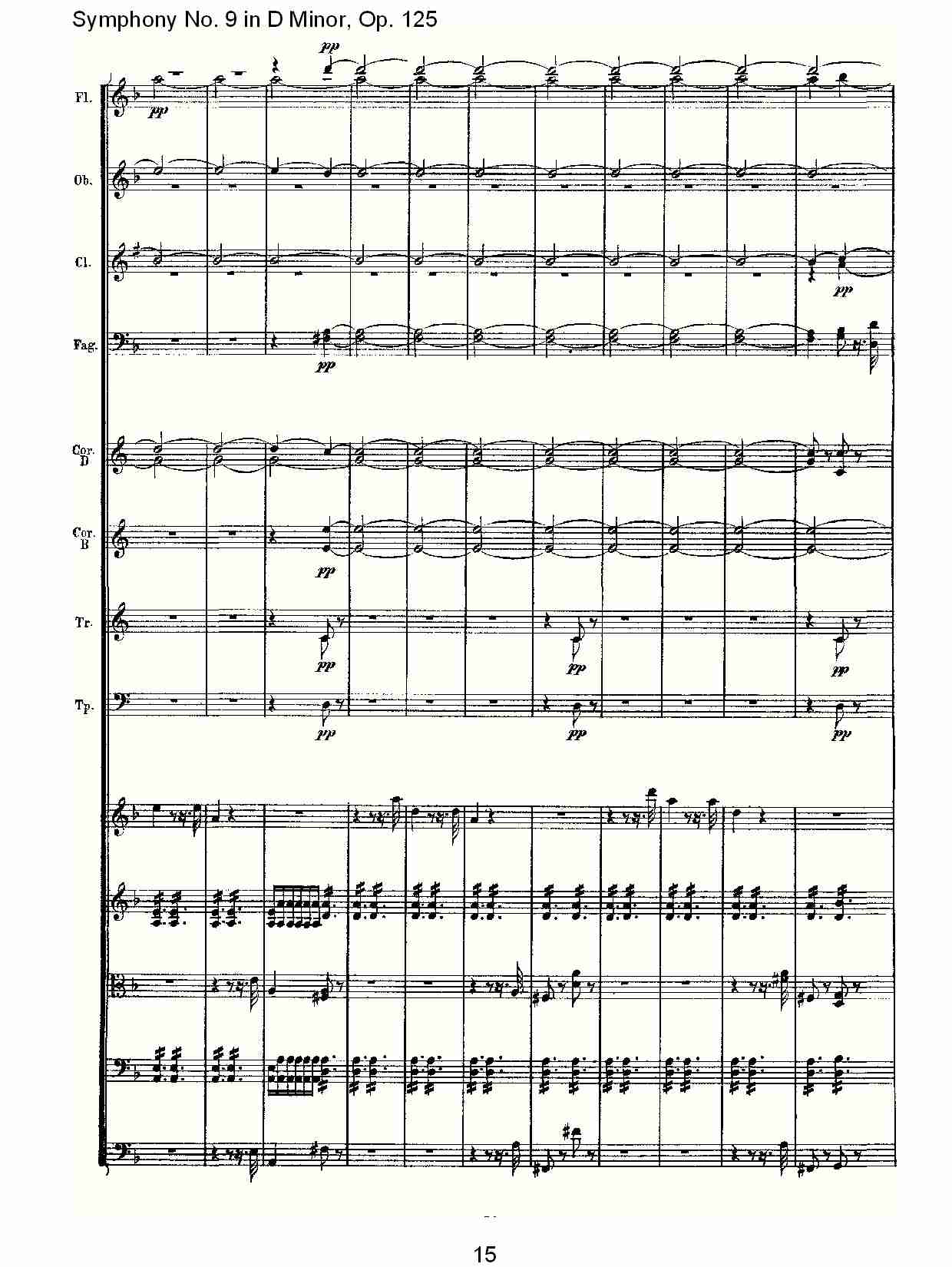 （D小调第九交响曲 Op.125）第一乐章（三）