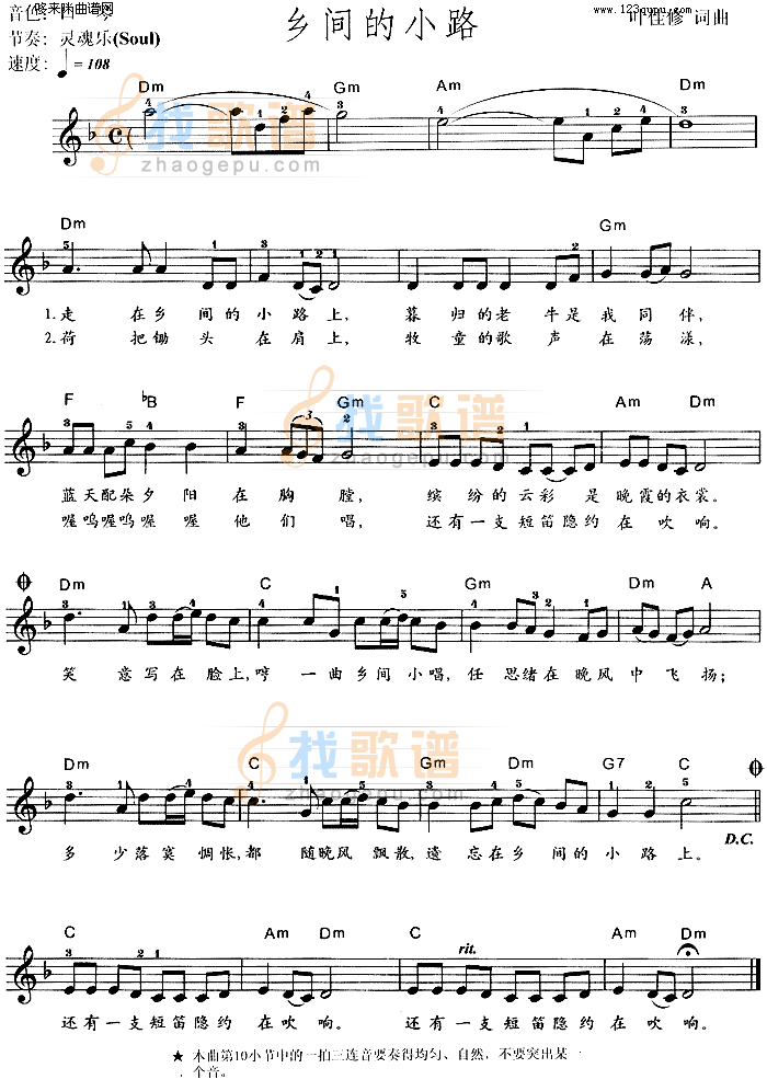 乡间的小路