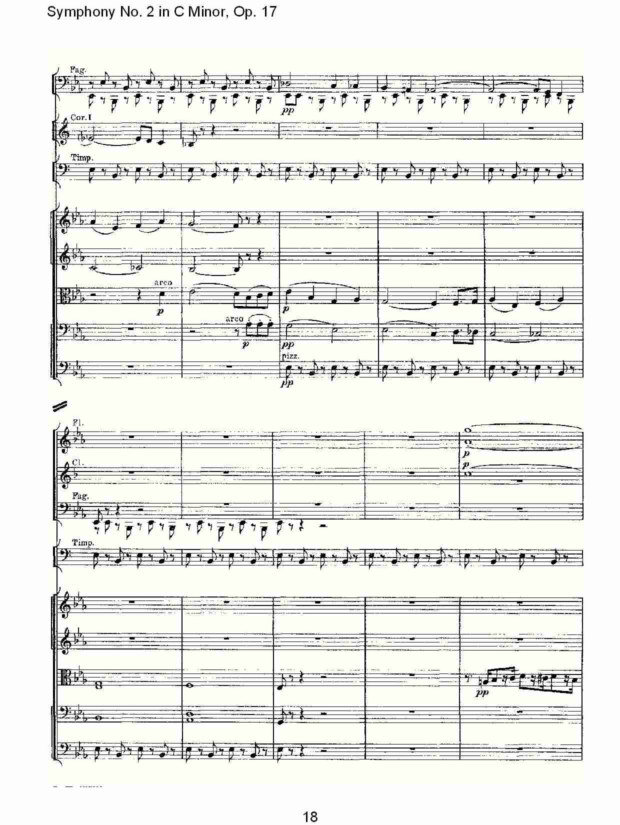 C小调第二交响曲, Op.17第二乐章（四）