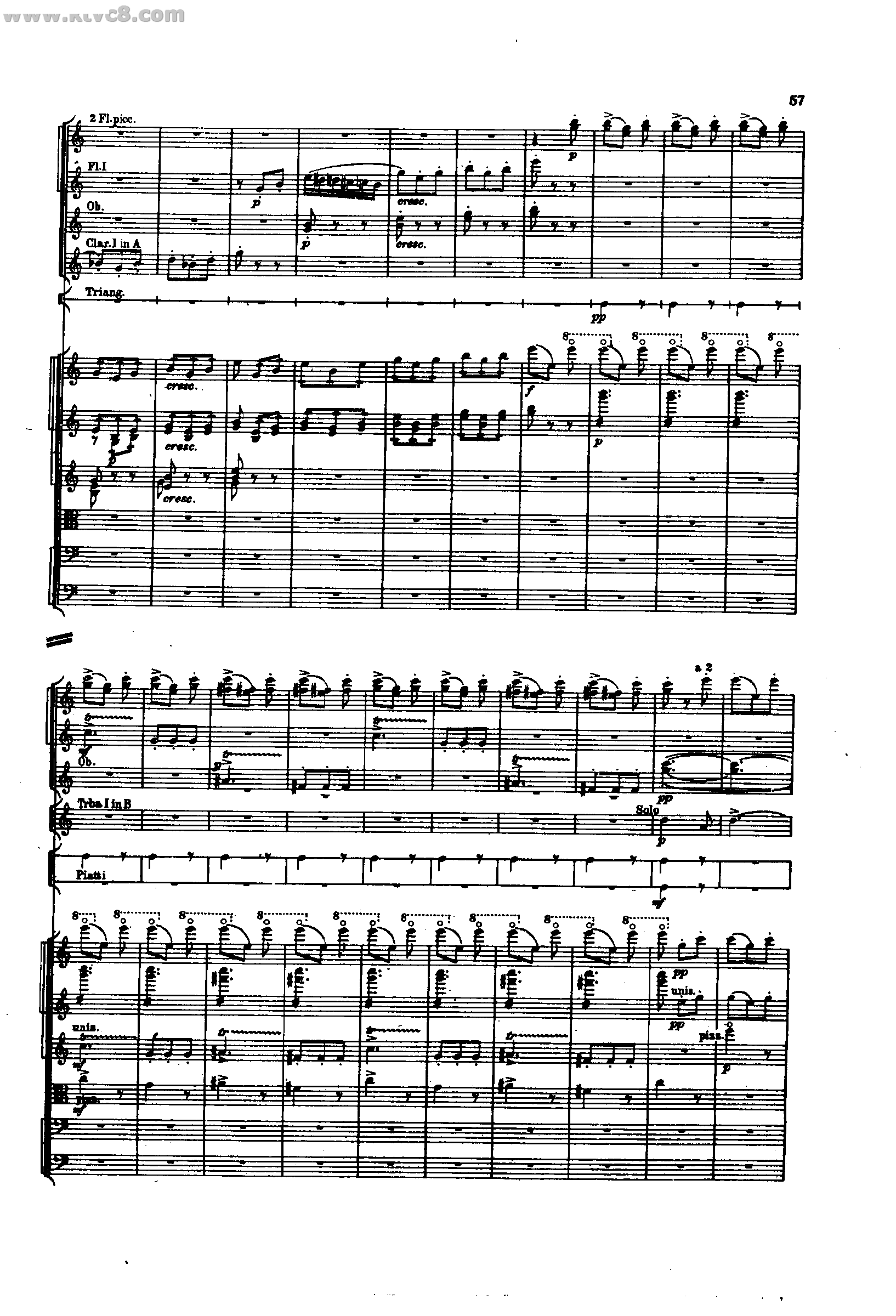舍赫拉查达交响组曲 作品35（第二部分）
