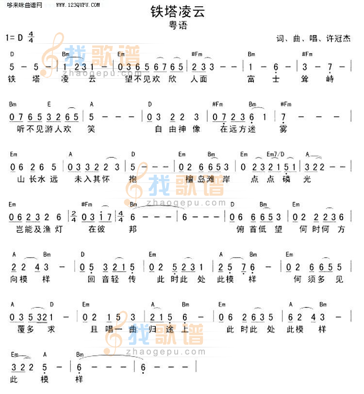 铁塔凌云—许冠杰