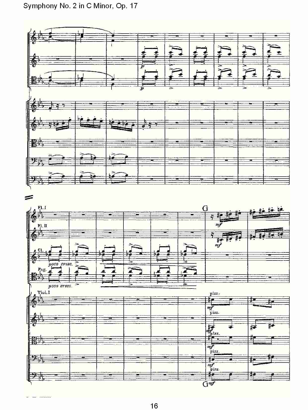 C小调第二交响曲, Op.17第三乐章（四）
