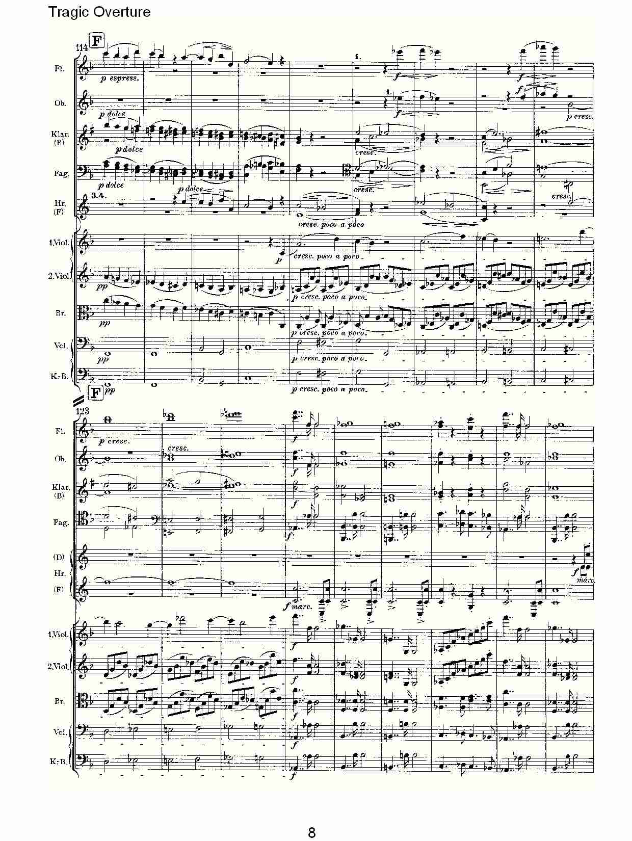 Tragic Overture   悲惨的前奏曲（二）