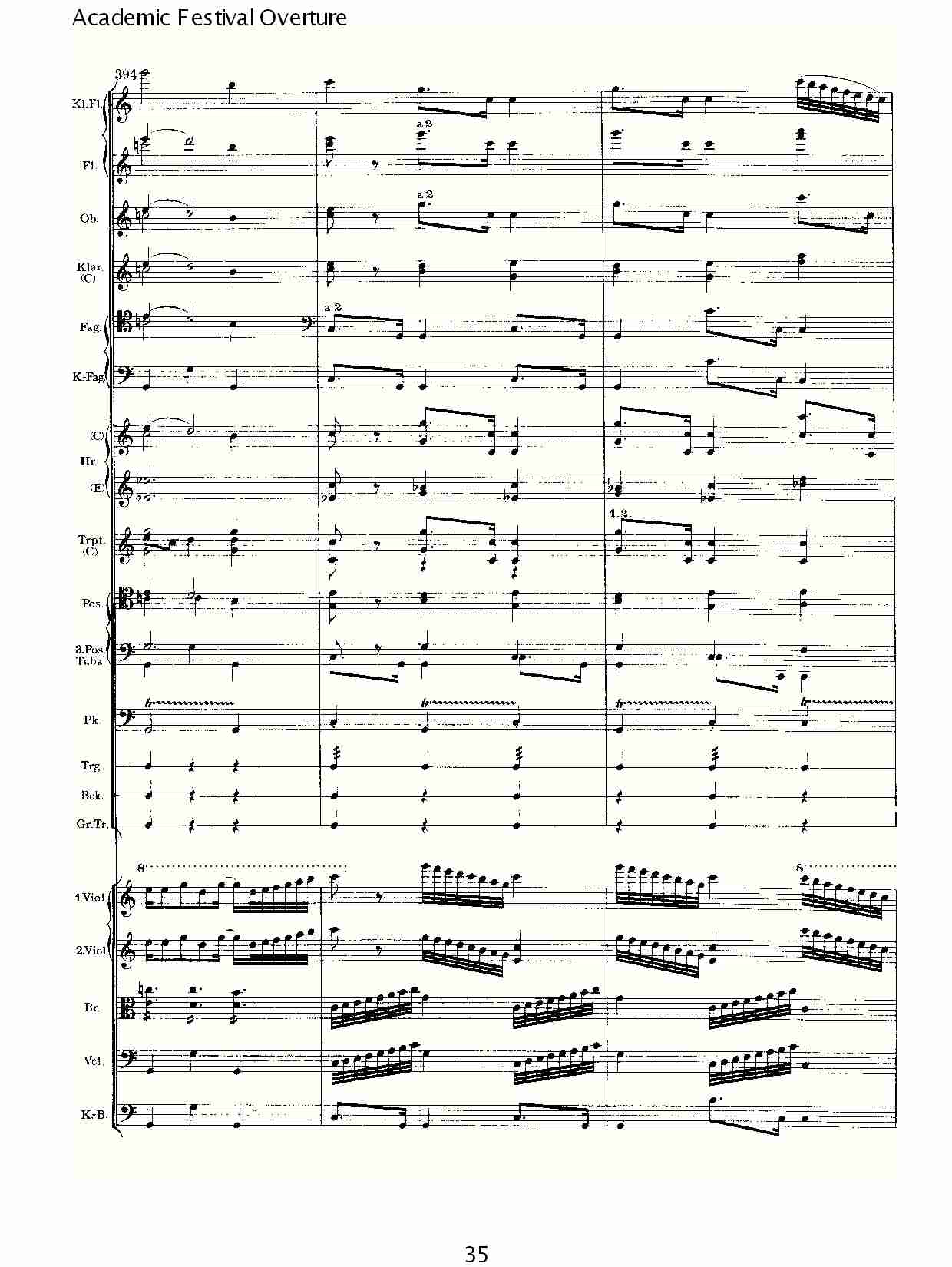 Academic Festival Overture（七）