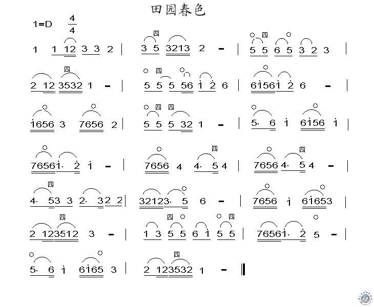 田园春色