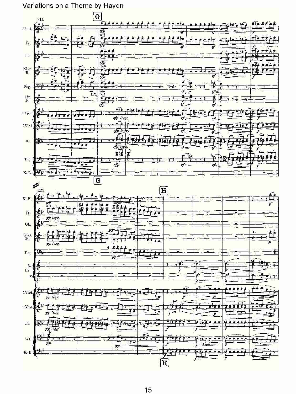 Variations on a Theme by Haydn   海顿主旋律变奏曲（三）
