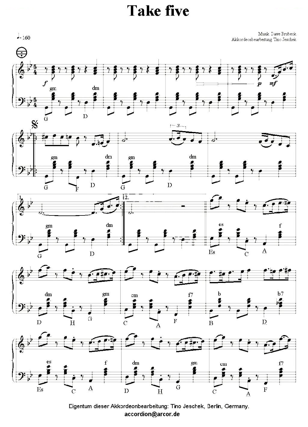 take five （休息五分钟）