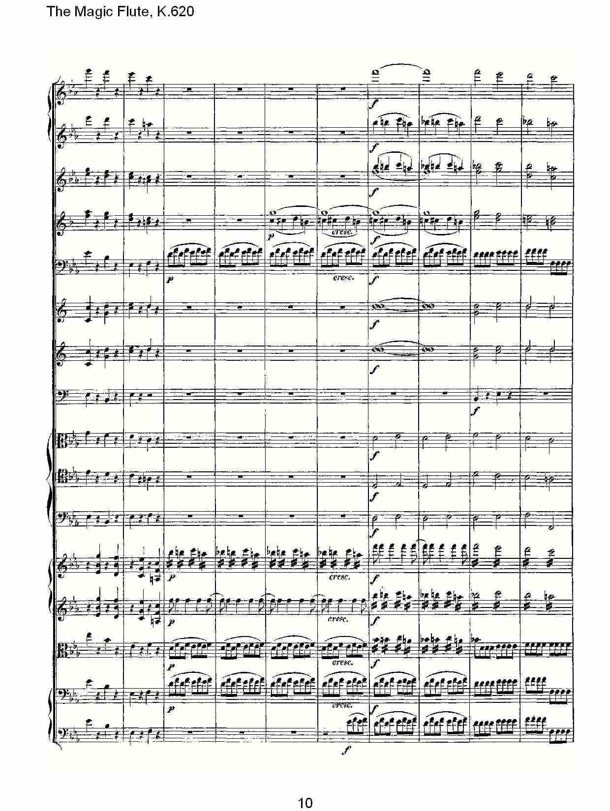 The Magic Flute, K.620 （二）