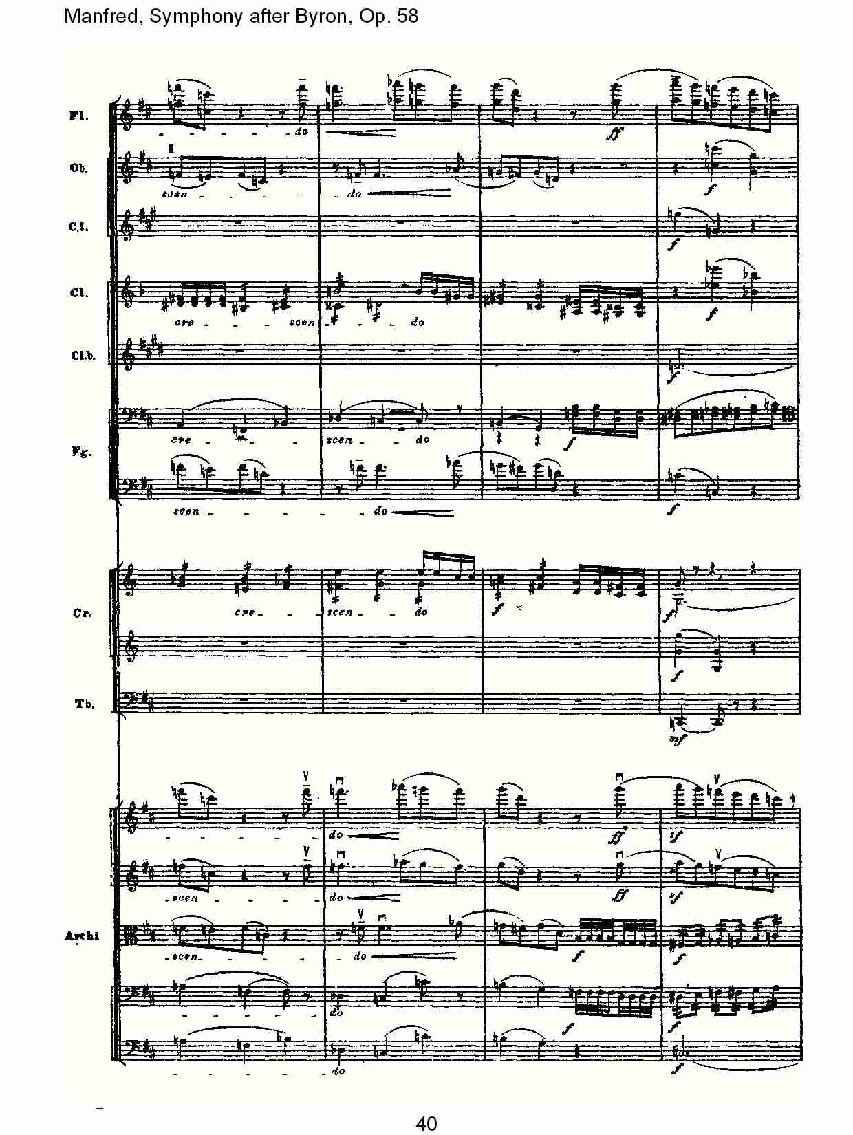 Manfred, Symphony after Byron, Op.58第一乐章（八）