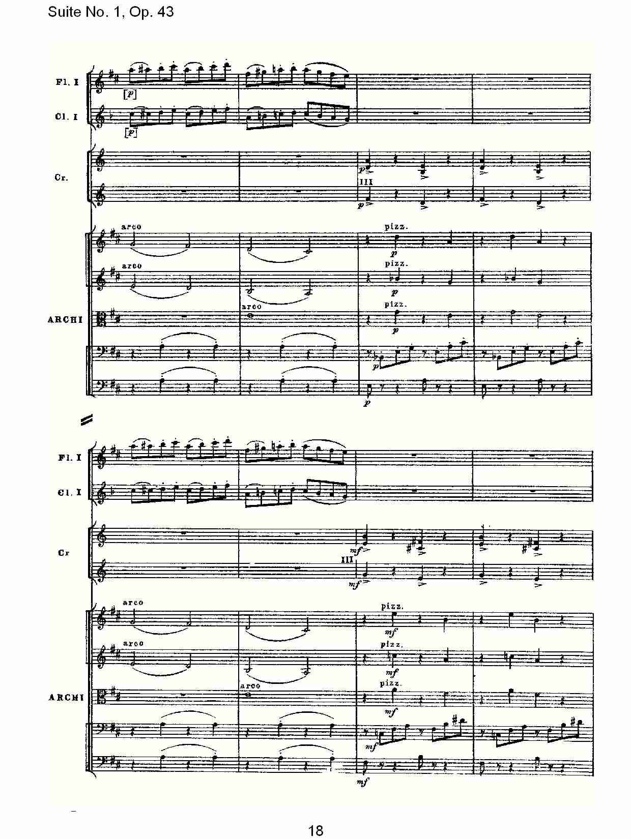 Suite No.1, Op.43   第一套曲,Op.43第六乐章（四）