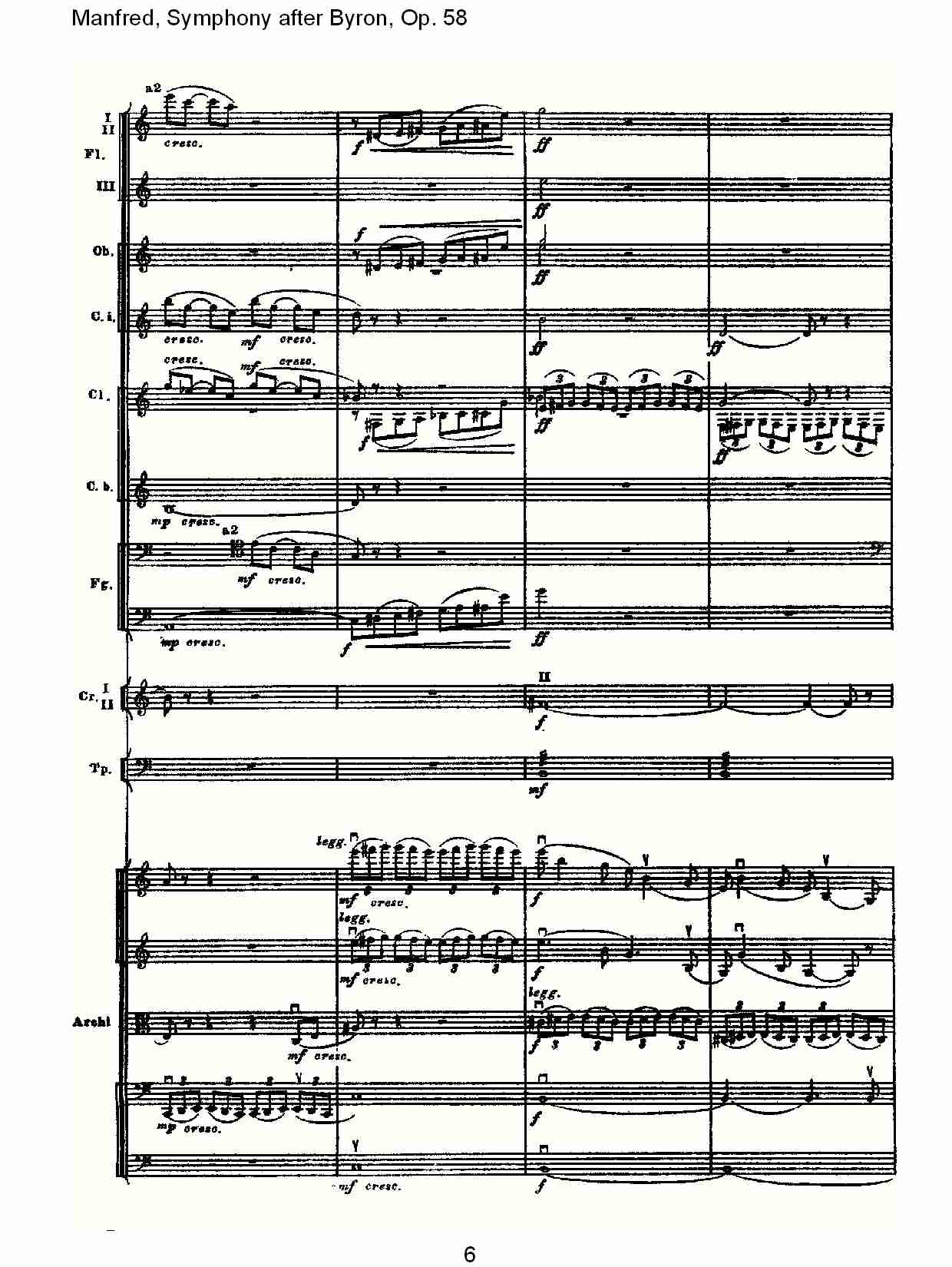 Manfred, Symphony after Byron, Op.58第一乐章（二）