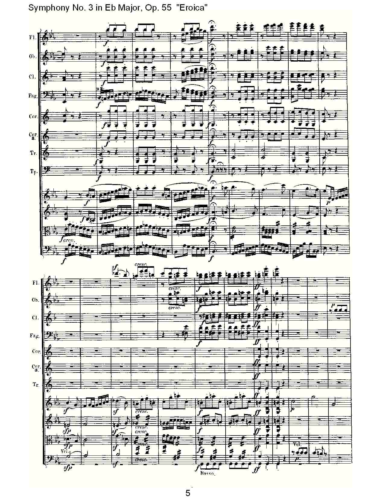 英雄交响曲即降E大调第三交响曲第四乐章