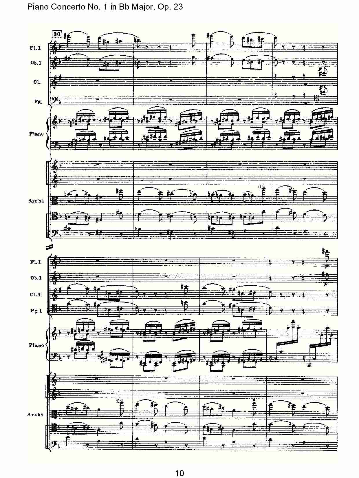 Bb大调第一钢琴协奏曲,Op.23第二乐章（二）