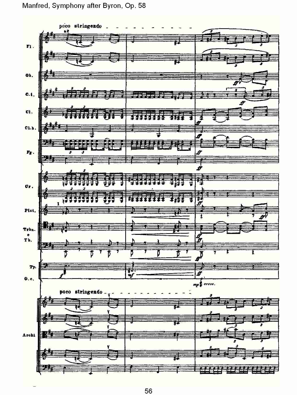 Manfred, Symphony after Byron, Op.58第一乐章（十二）
