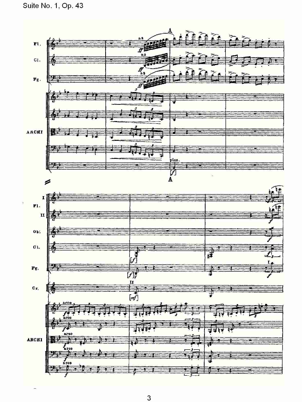 Suite No.1, Op.43   第一套曲,Op.43第五乐章（一）