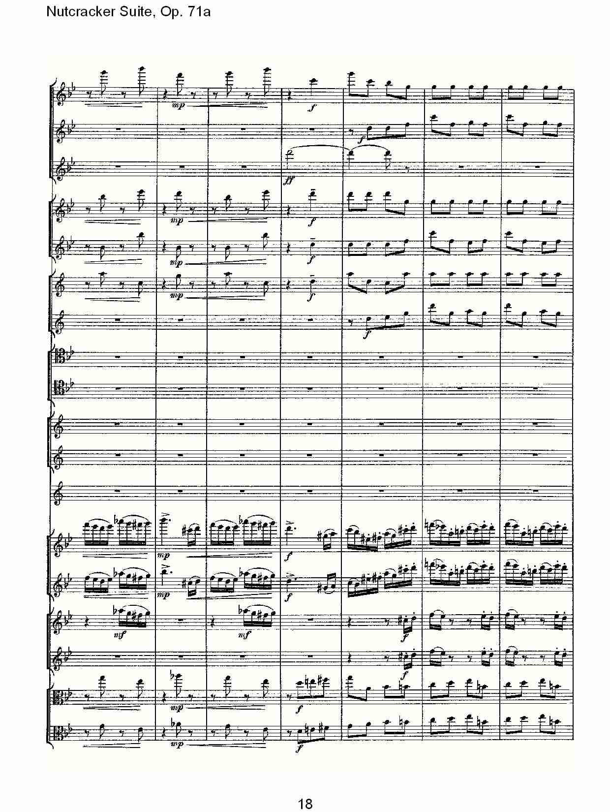 Nutcracker Suite, Op.71a   胡桃铗套曲，Op.71a第一乐章（四）