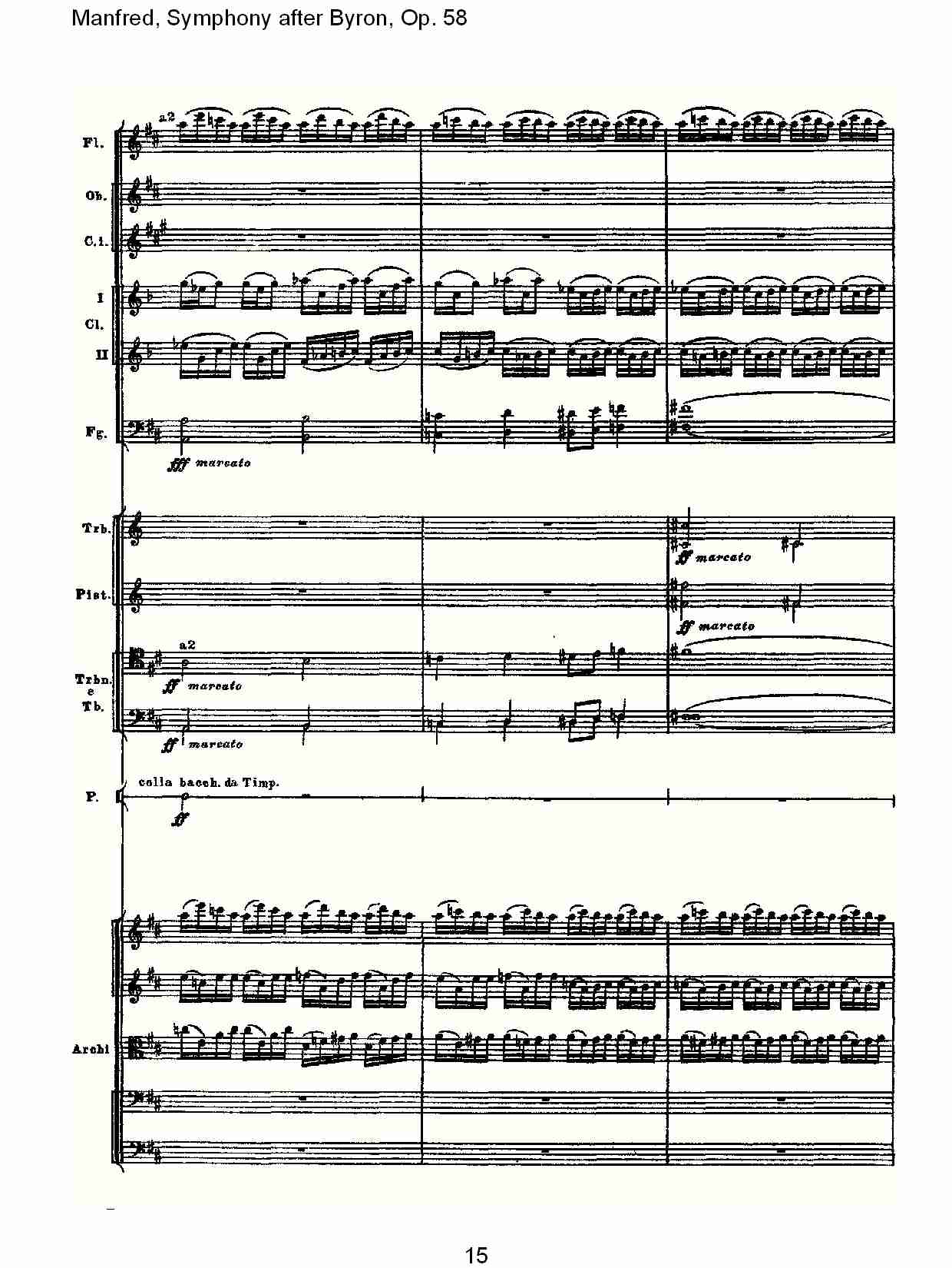 Manfred, Symphony after Byron, Op.58第四乐章第一部（三）