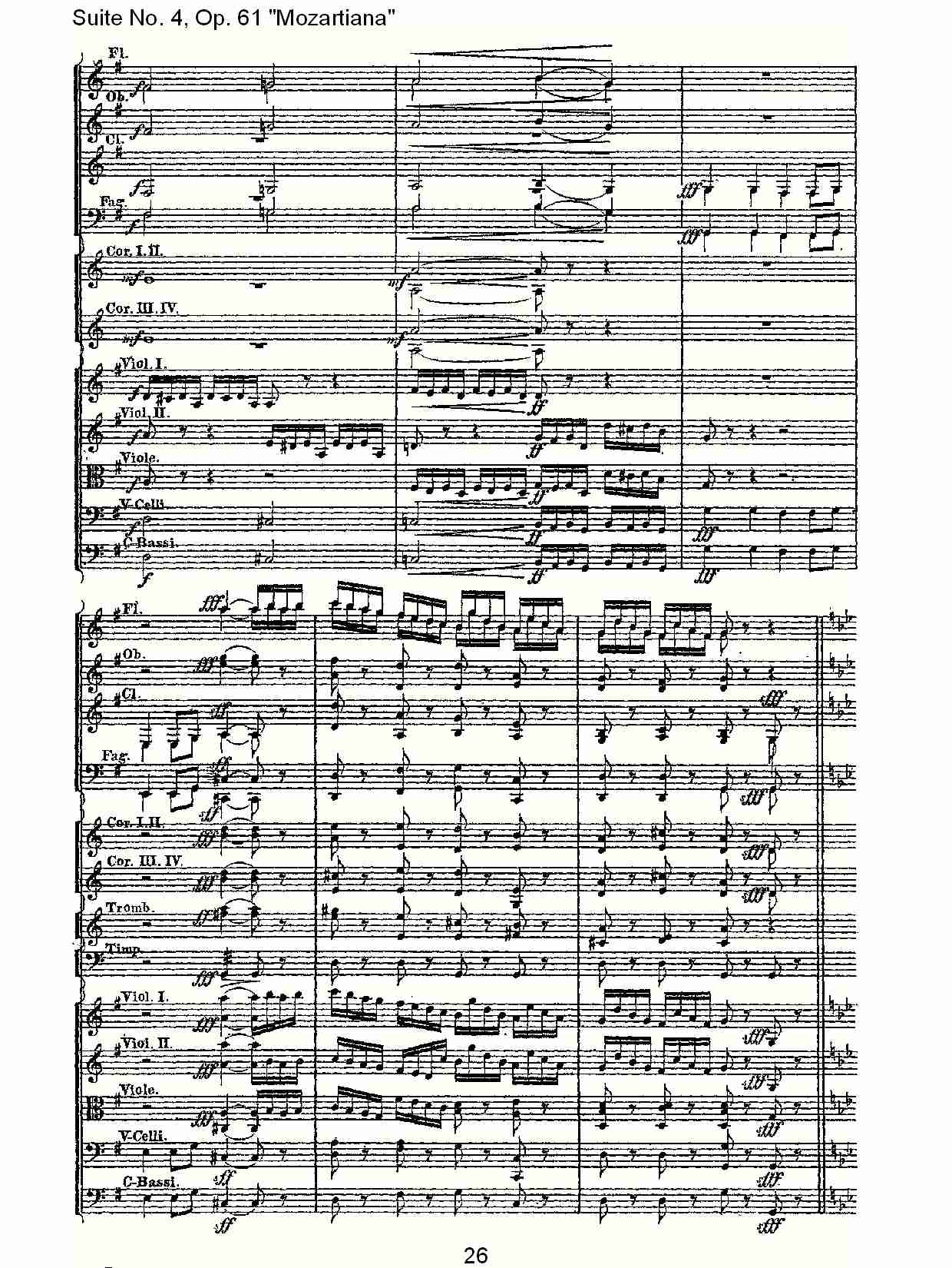 Suite No. 4, Op.61 