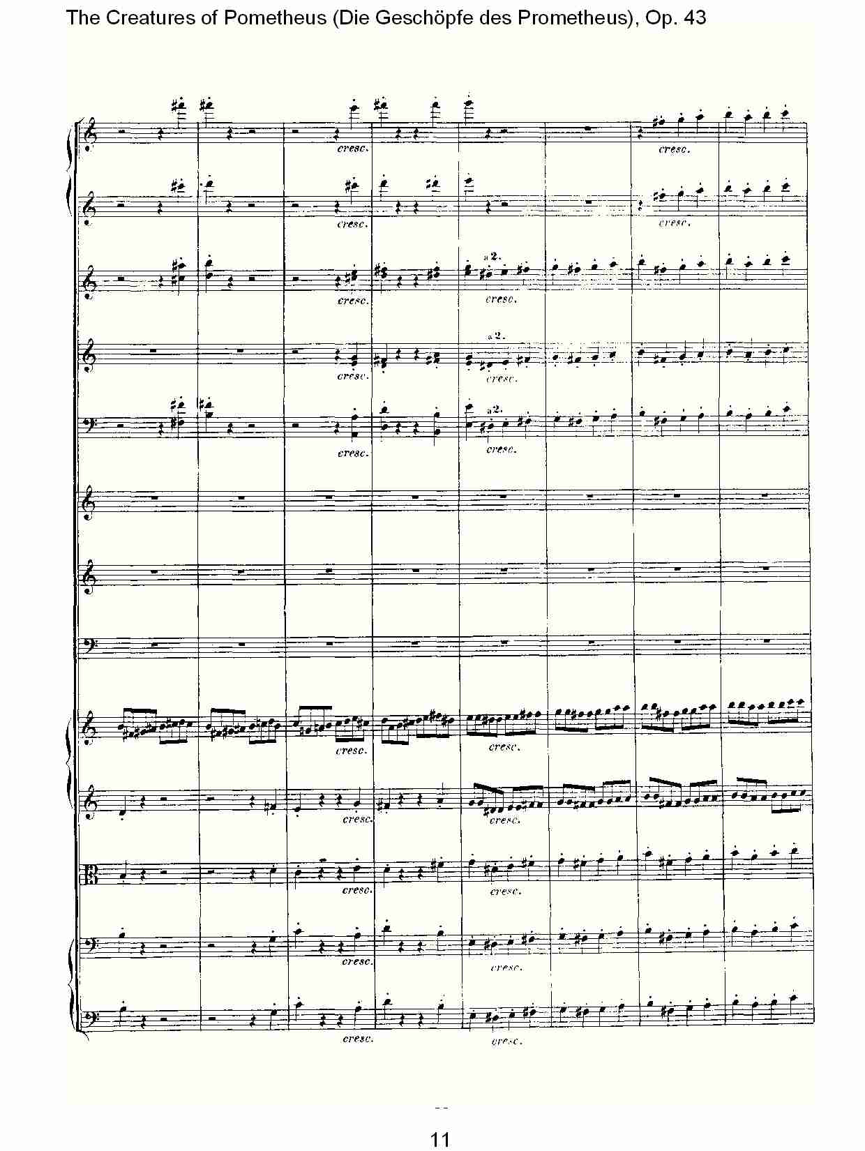 The Creatures of Pometheus Op.43（二）