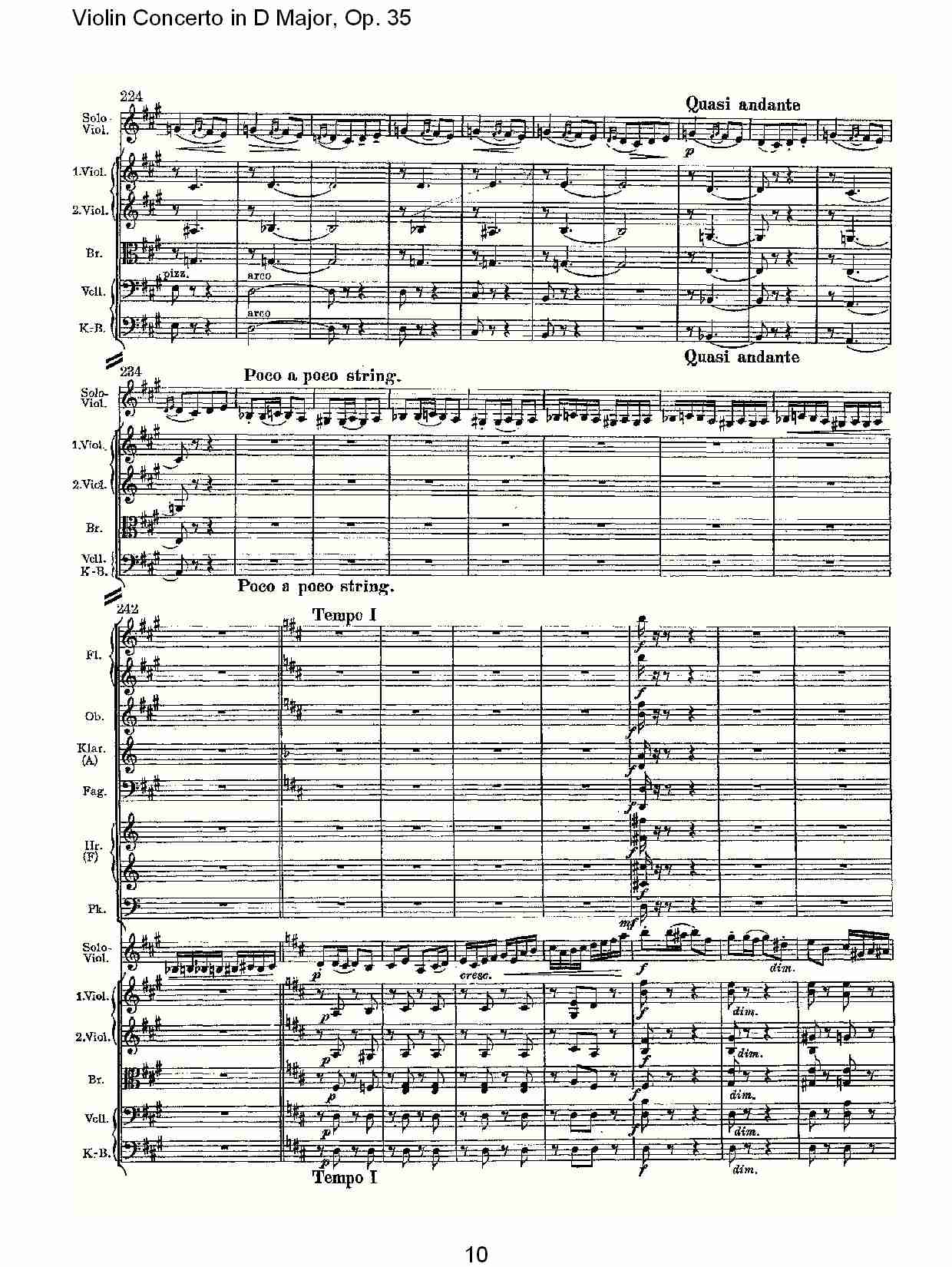 D大调小提琴协奏曲, Op.35第三乐章（二）
