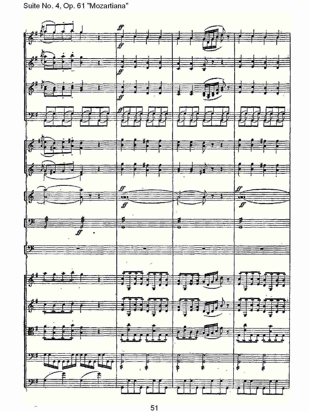 Suite No. 4, Op.61 