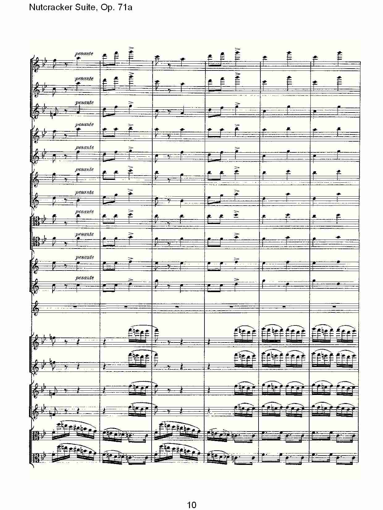 Nutcracker Suite, Op.71a   胡桃铗套曲，Op.71a第一乐章（二）