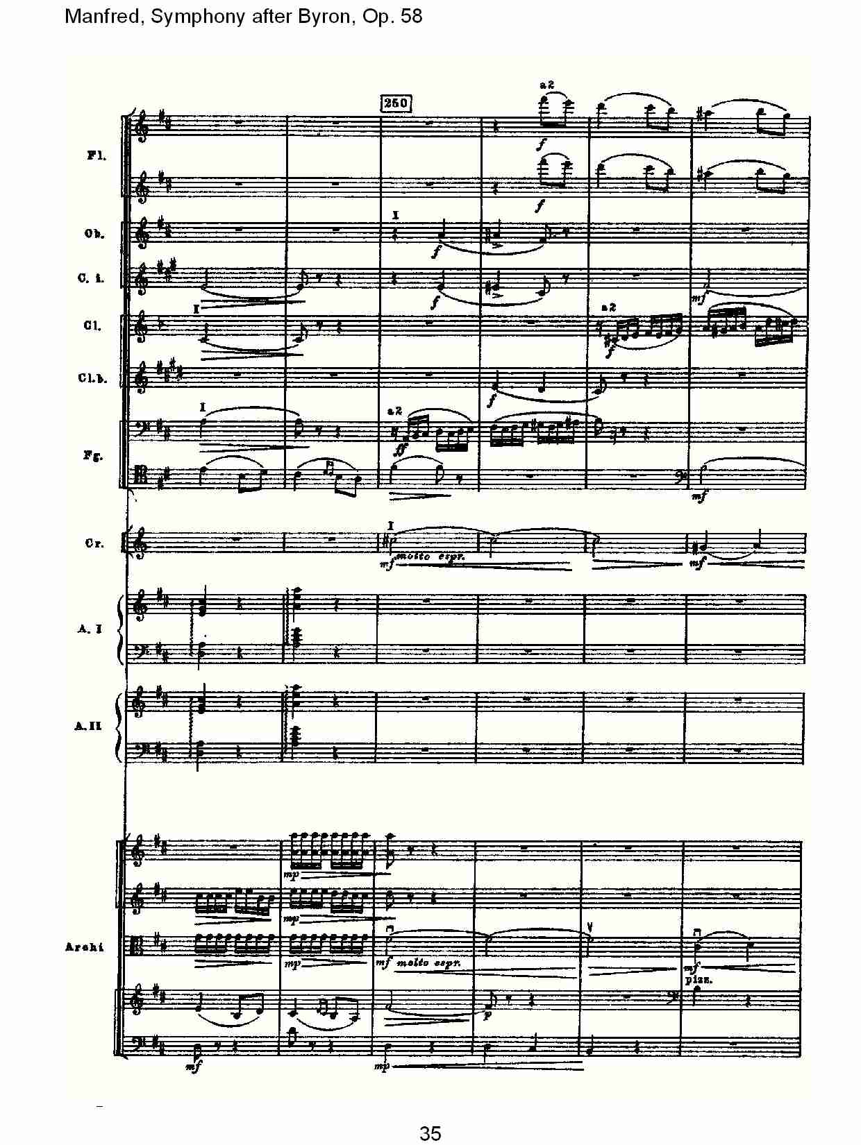 Manfred, Symphony after Byron, Op.58第二乐章（七）