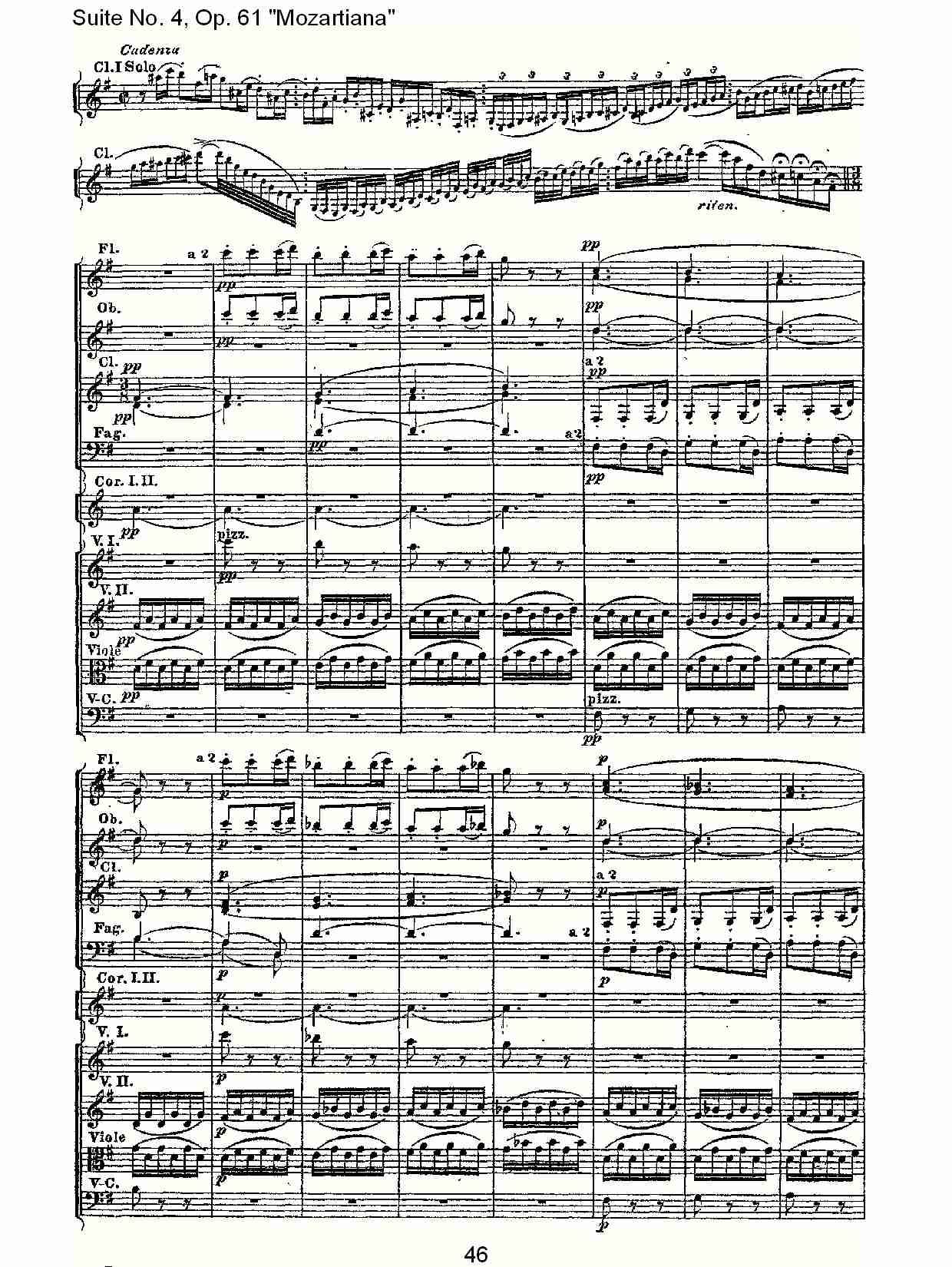Suite No. 4, Op.61 