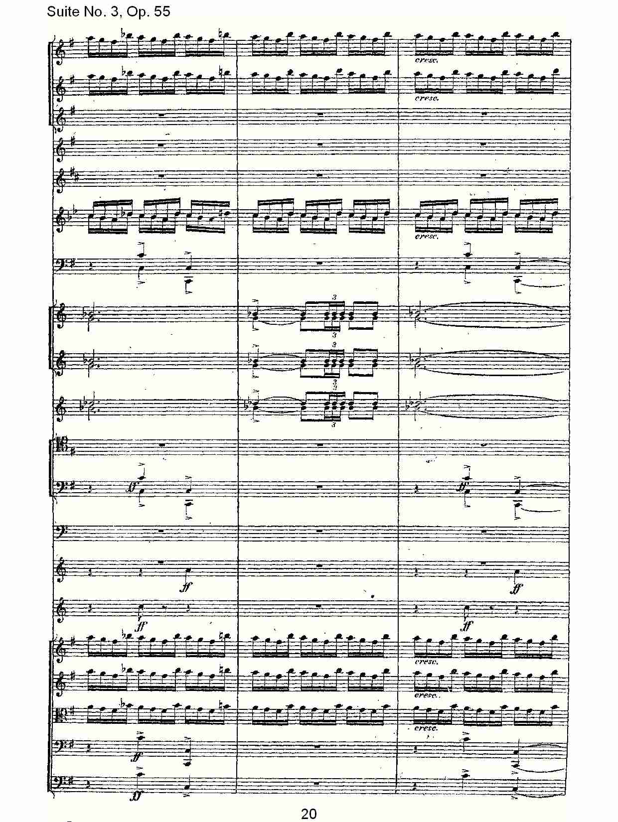 Suite No. 3, Op.55  第三套曲,Op.55第四乐章第二部（四）