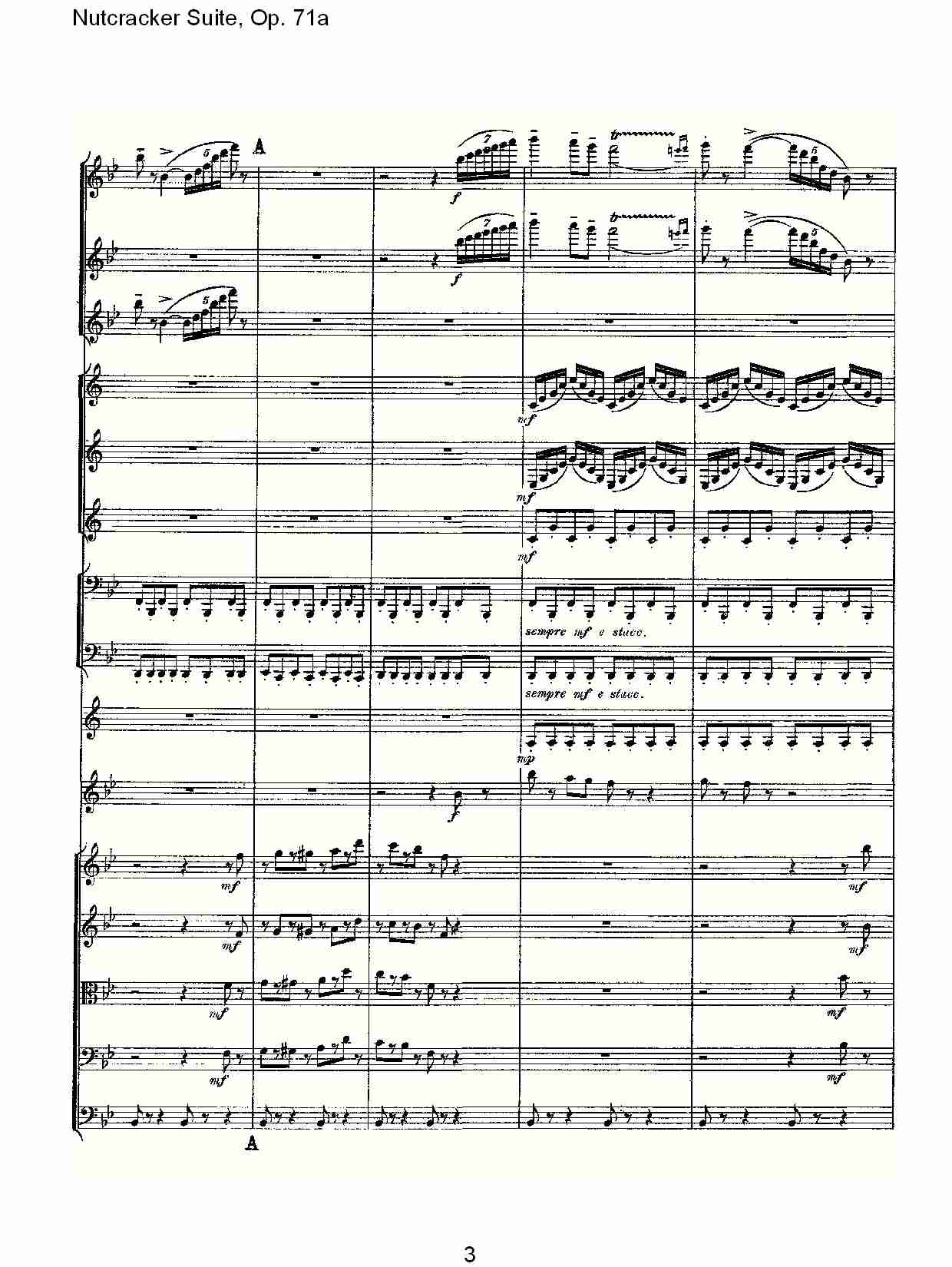 Nutcracker Suite, Op.71a   胡桃铗套曲，Op.71a第六乐章（一）
