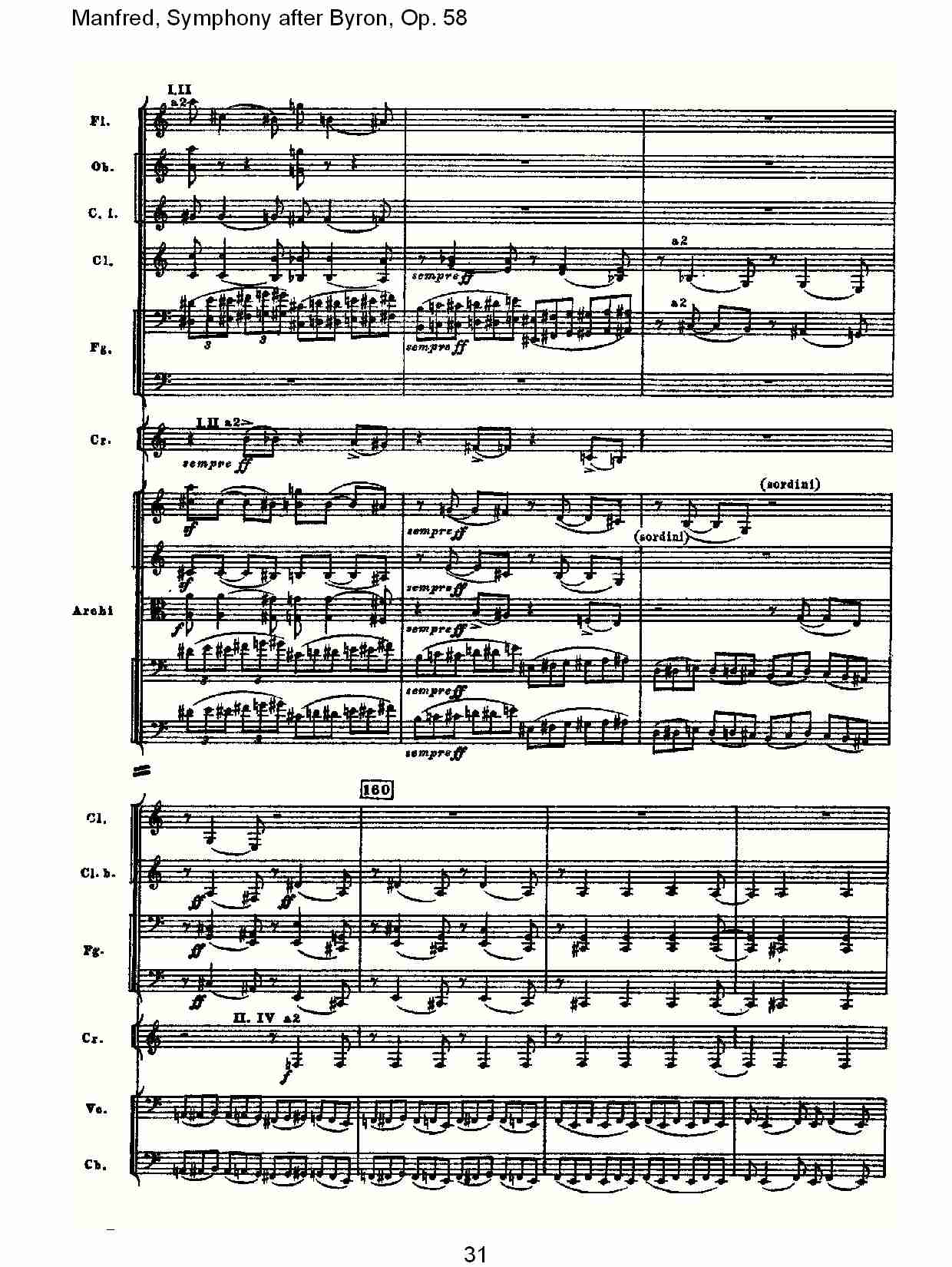 Manfred, Symphony after Byron, Op.58第一乐章（七）