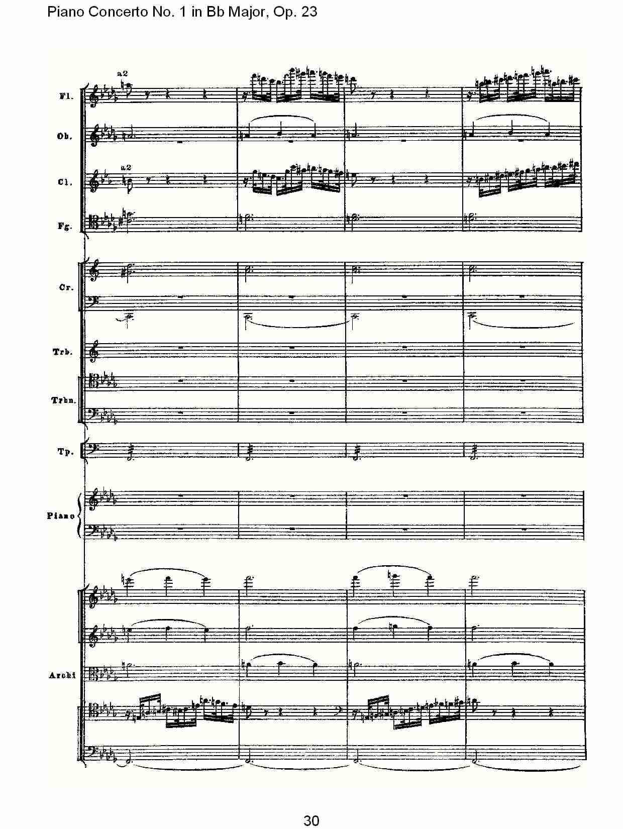 Bb大调第一钢琴协奏曲,Op.23第三乐章（六）