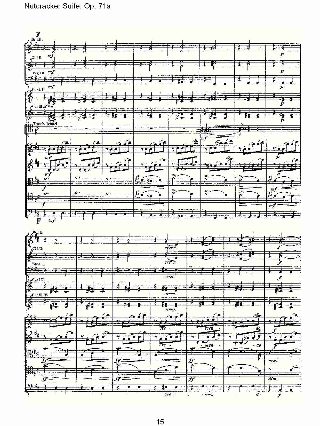 Nutcracker Suite, Op.71a   胡桃铗套曲，Op.71a第八乐章（三）