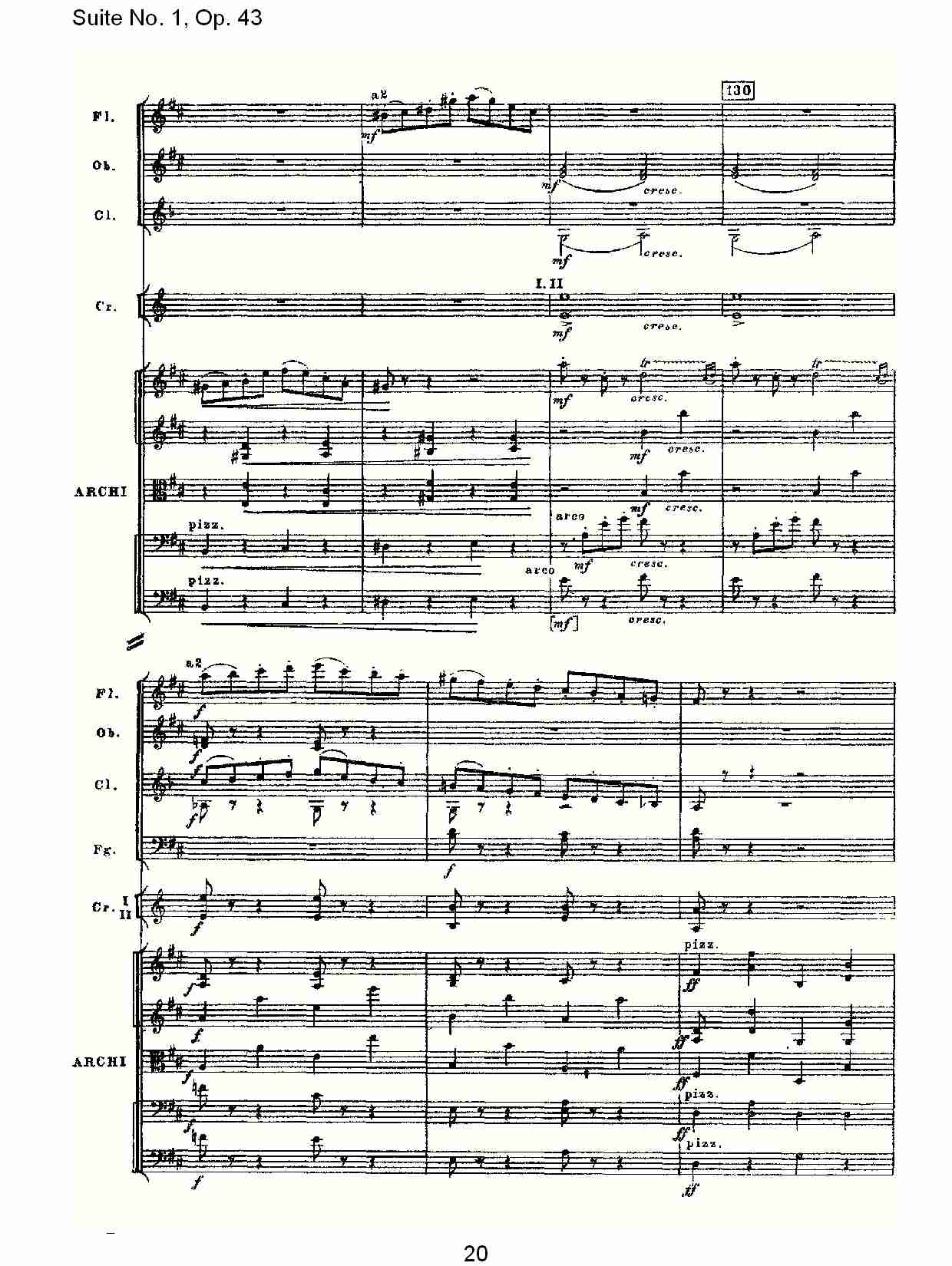 Suite No.1, Op.43   第一套曲,Op.43第六乐章（四）