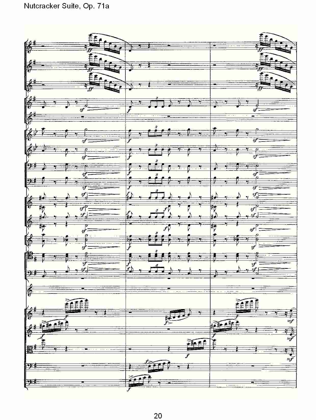Nutcracker Suite, Op.71a   胡桃铗套曲，Op.71a第二乐章（四）