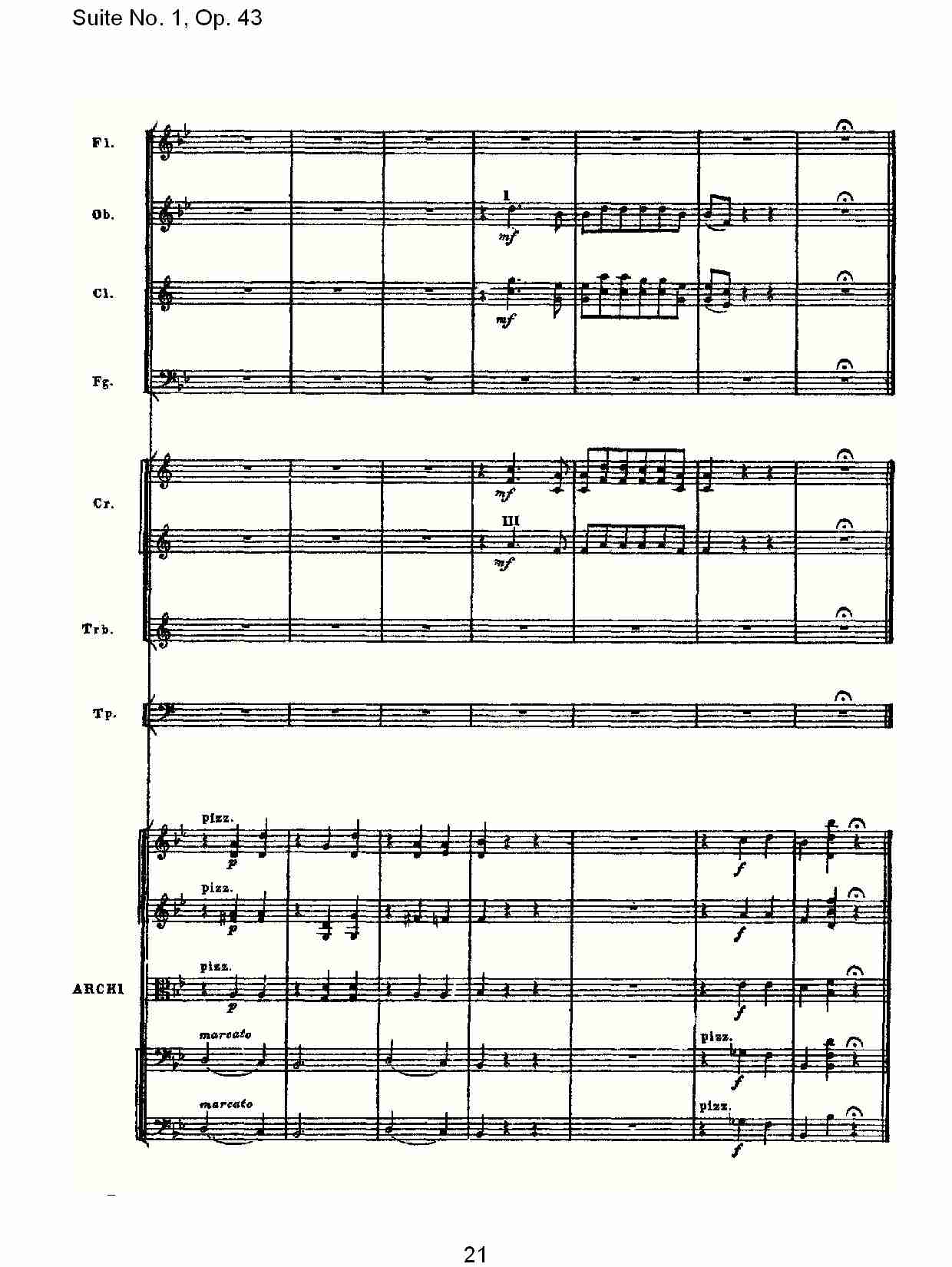Suite No.1, Op.43   第一套曲,Op.43第二乐章（五）