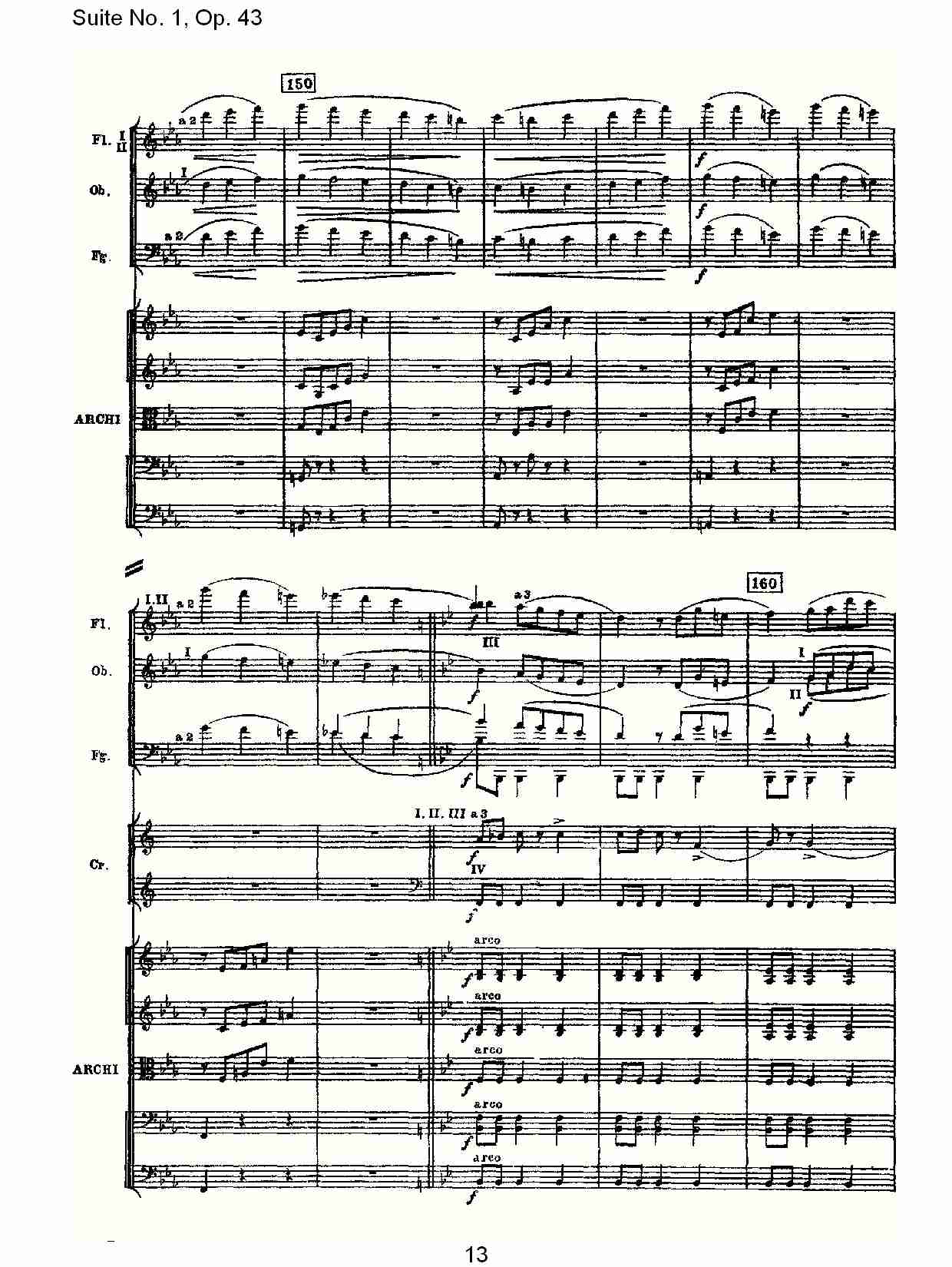 Suite No.1, Op.43   第一套曲,Op.43第二乐章（三）