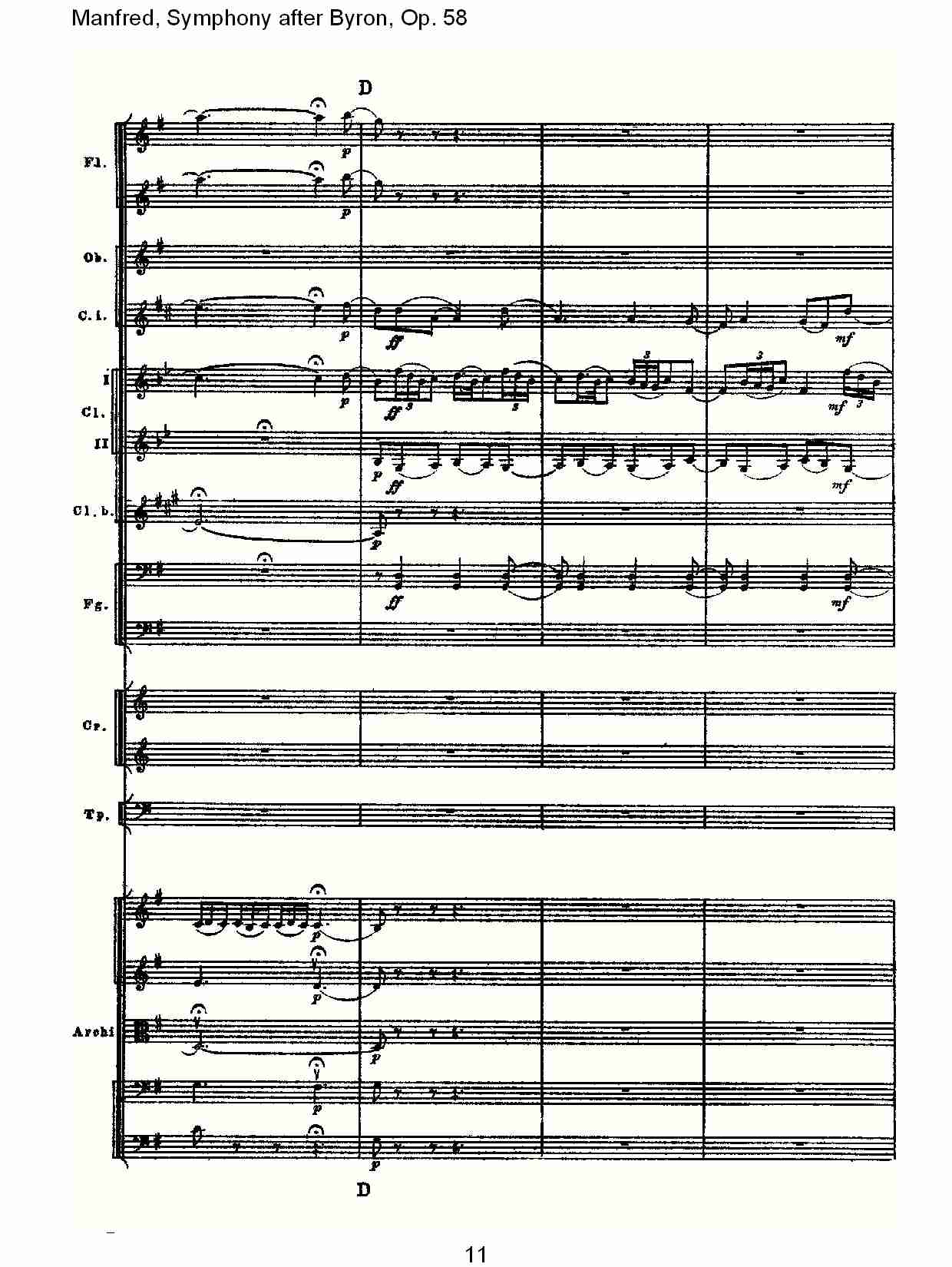 Manfred, Symphony after Byron, Op.58第三乐章（三）
