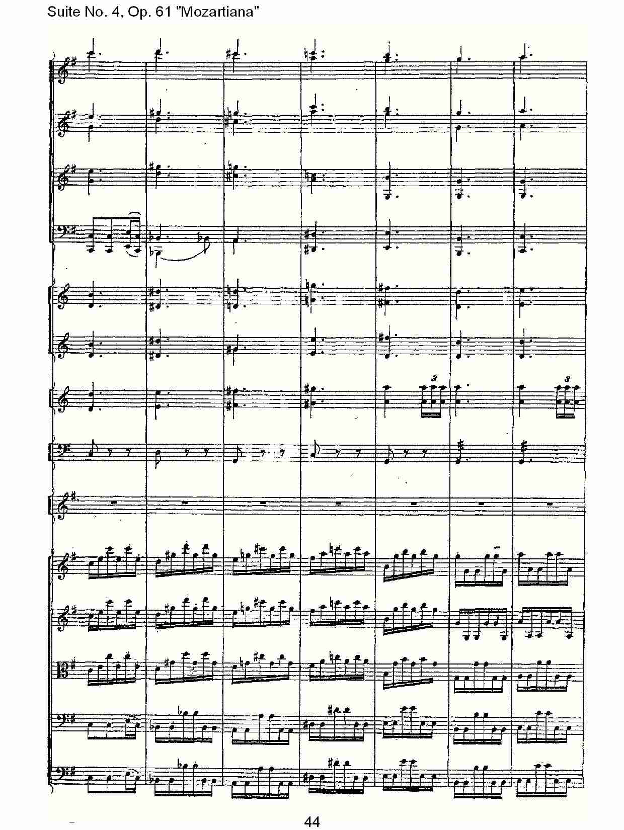 Suite No. 4, Op.61 