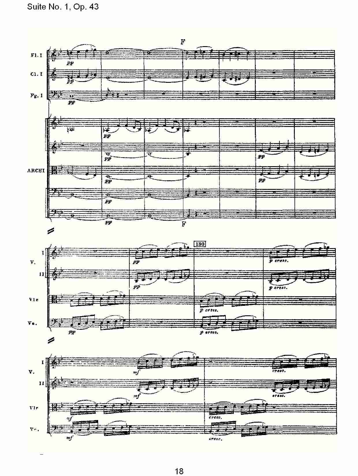 Suite No.1, Op.43   第一套曲,Op.43第五乐章（四）