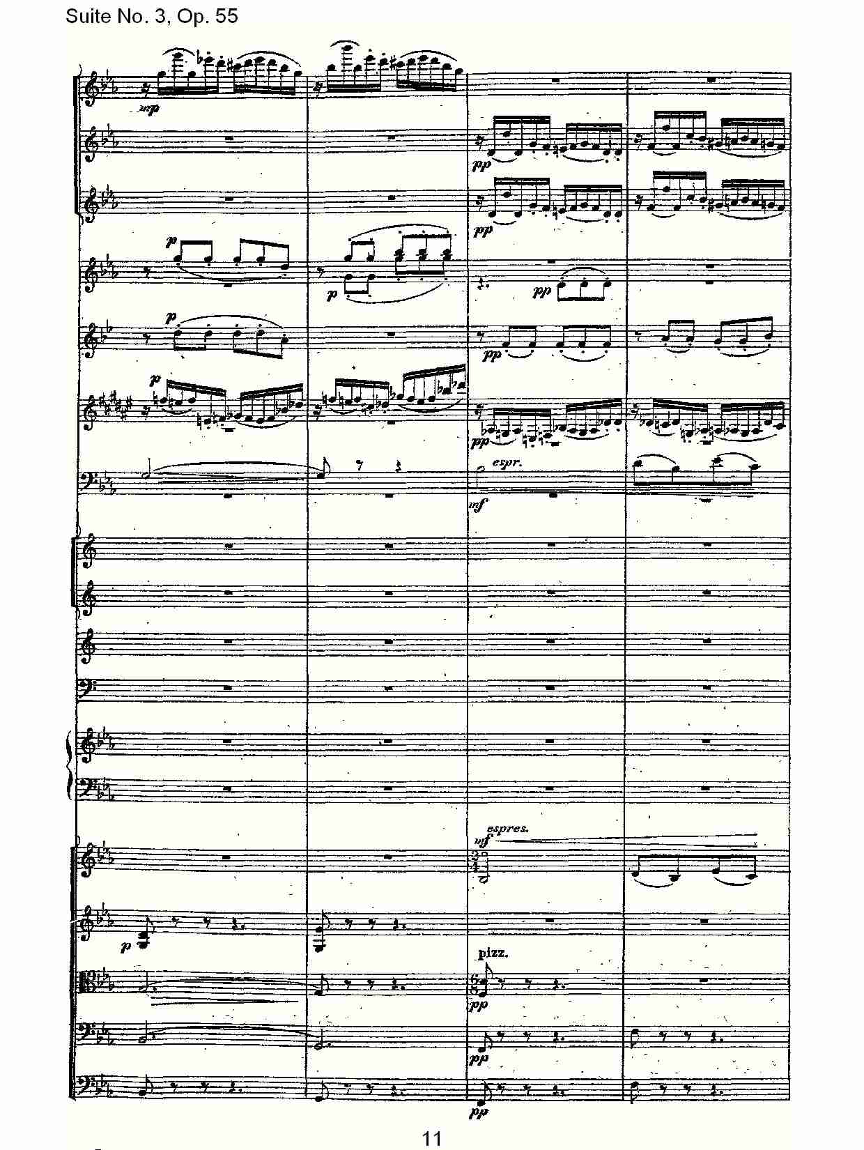 Suite No. 3, Op.55  第三套曲,Op.55第一乐章（三）