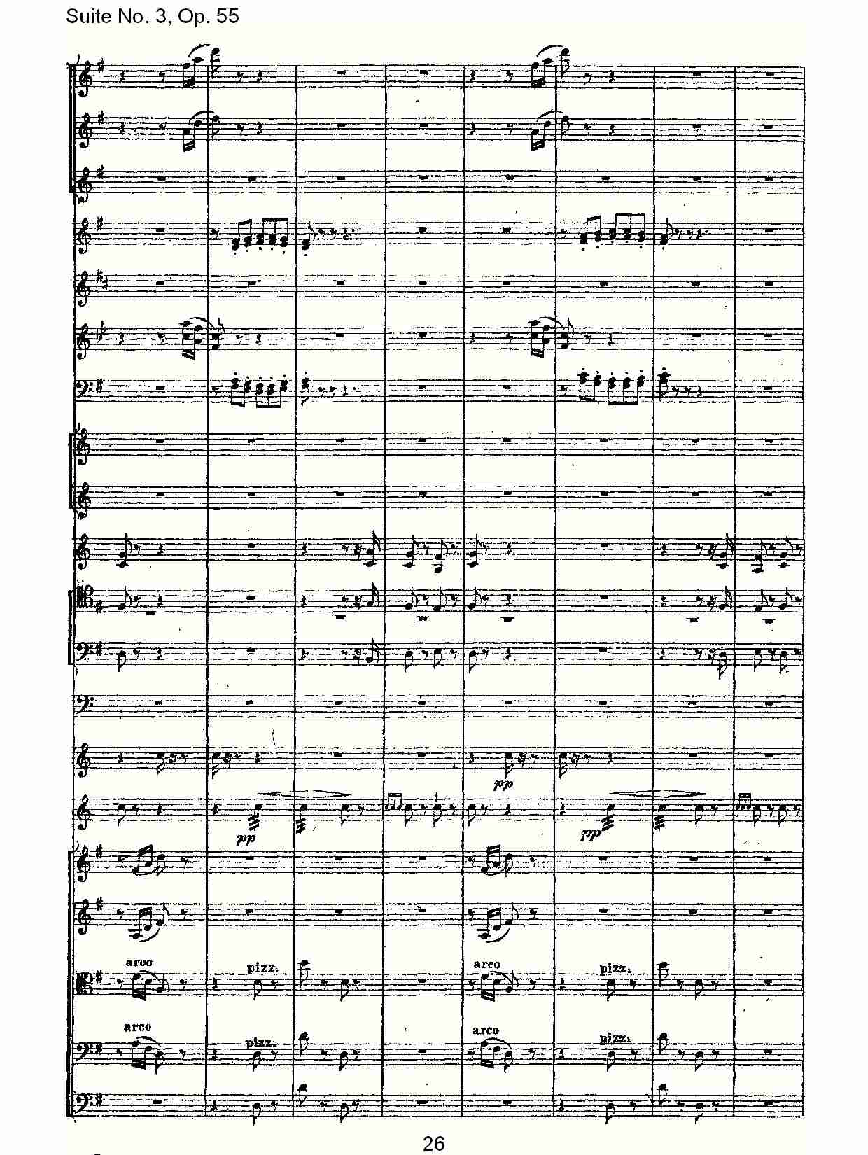 Suite No. 3, Op.55  第三套曲,Op.55第三乐章（六）
