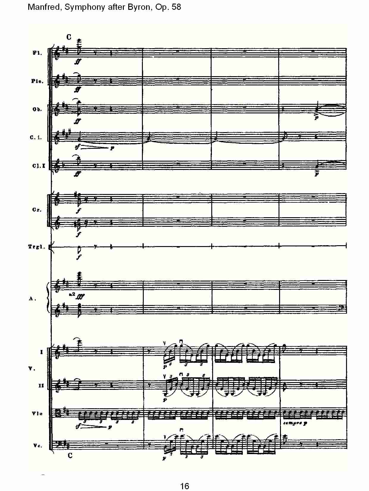 Manfred, Symphony after Byron, Op.58第二乐章（四）