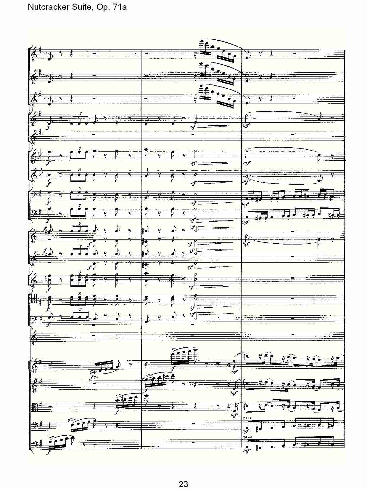 Nutcracker Suite, Op.71a   胡桃铗套曲，Op.71a第二乐章（五）